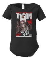 Ring Leader Mike Tyson Shirt Infant Short Sleeve Bodysuit black 3m