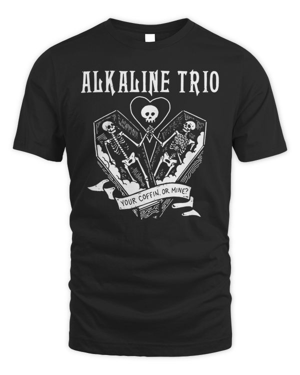 Alkaline Trio Merch Your Coffin Shirt