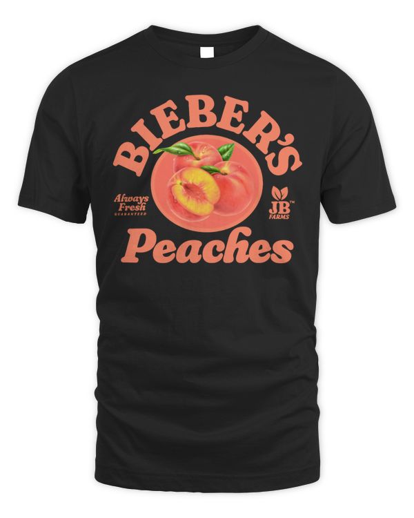 Justin Bieber Merch Bieber's Peaches Shirt
